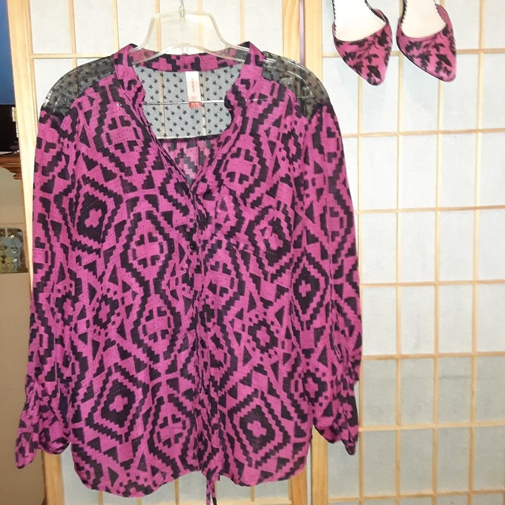 Shirt and Heels set